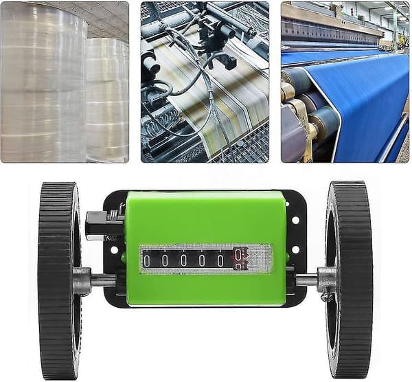 Rullende Mekanisk Teller, Meterteller, Tekstilindustri Meter/kode Meter Lengde Meter-A