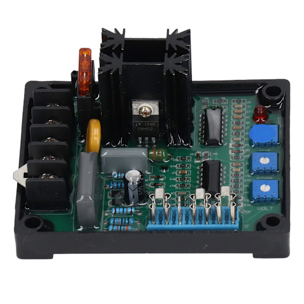 Automatisk Spänningsregulator Panel Hög Precision Stabil AVR Modul 100-260V 8A