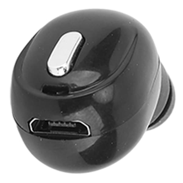 Mini Usynlige Trådløse Bluetooth Ørepropper til Sport Arbejde Sort