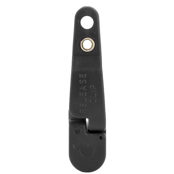Snap-vapautusklipsi Downrigger Power Grip -laitteeseen, musta
