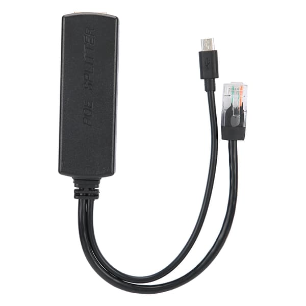 POE Splitter Strømforsyningsmodul USB Standard Isolasjonsseparator Kabel 48V til 5V