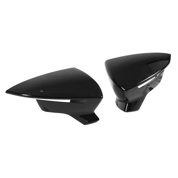 SEAT Leon Mk3 5F ST FR Cupra 2013 2019 Gloss Sort Par Sidespejlskapper