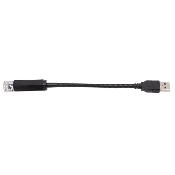 USB Stjerne Natlys 5V 0.15W 0.2A Multi Mode Romantisk Ambient Lampe til Soveværelse Fest Rød