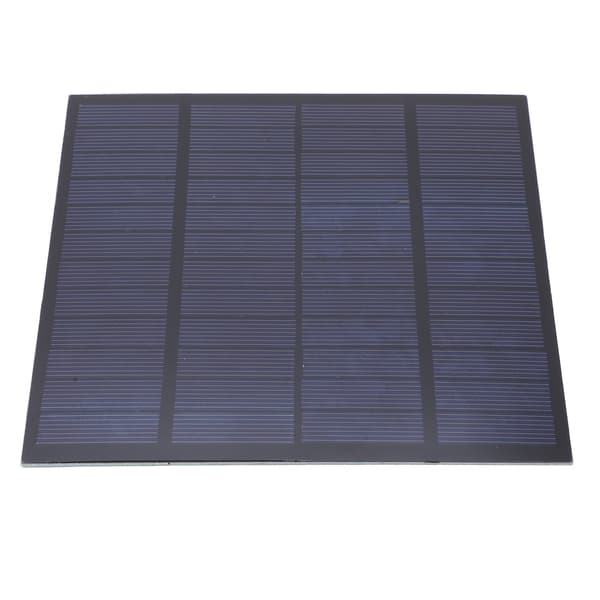 3W 12V Bærbart DIY Solpanel 145x145mm Polykrystallinsk Udendørs Rejse