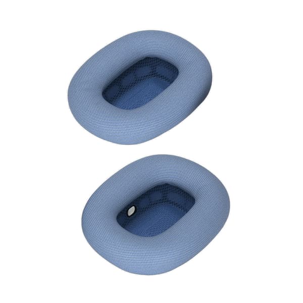 AirPods MAX Hodetelefon Erstatningsøreputer Blå Memory Foam Protein Leather Øreputer