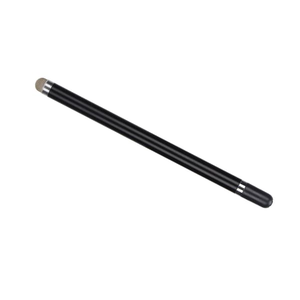 Bløde, lydløse fiberstift-penne til touchscreen-tablets, sort