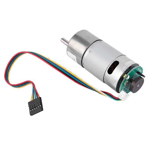DC-motor med högt vridmoment och encoder 12V 500 RPM