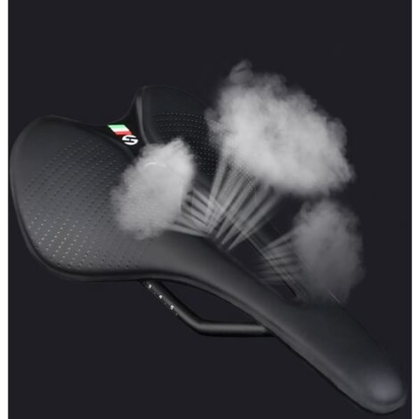 Comfort Cykelsadel Cykelkudde Andas ihålig cykelsits med stötsäker fjäder Ergonomisk cykelsadel för M