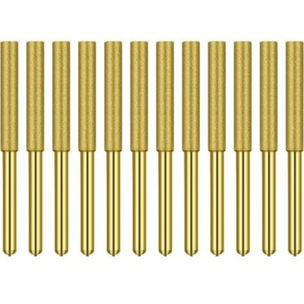 12 stk. motorsavssliber Titanium diamantslibehjul, 4,0 mm - 4,0 mm