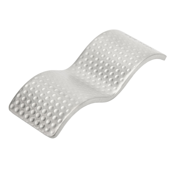 Rustfrit stål, dobbelt anvendelse, non-stick, elegant spisepindeholder til ske, gaffel, sølv