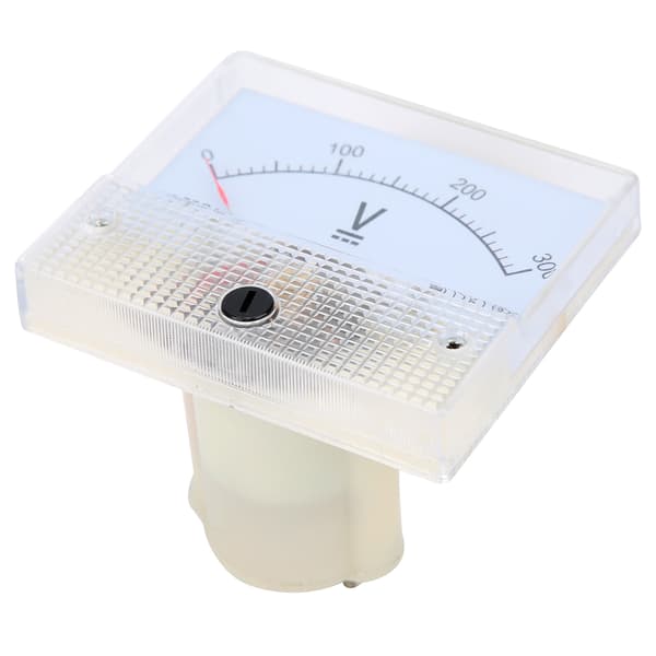 Høj præcision DC Pointer Voltmeter 0~300V - Nem installation og måling