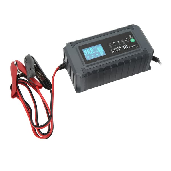Smart batterilader automatisk intelligent 12V 24V US-plugg 110V