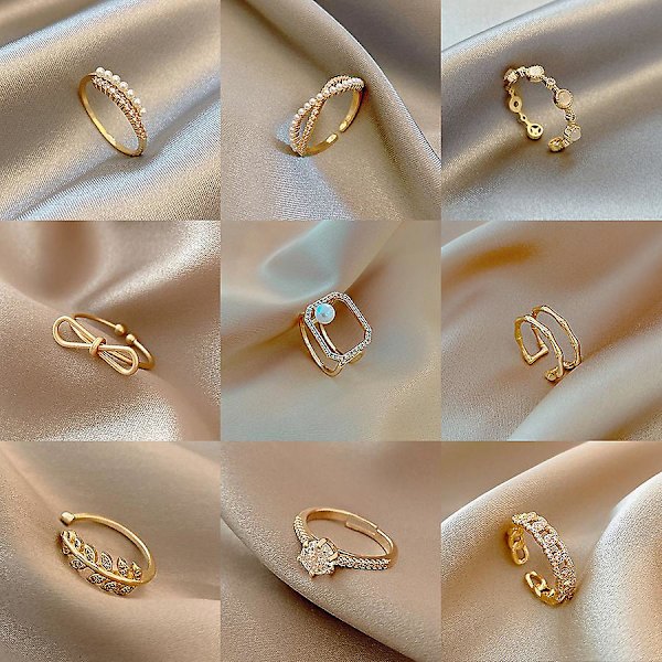 Ring Pearl Justerbar piger&#39; Modesmykker Ac3886 A60