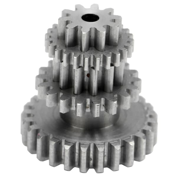 Gearbox i stål, reservedele til WPL D12 1/10 RC-lastbiler