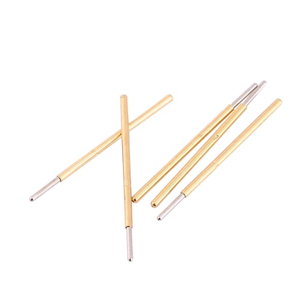 Fjærtestprober for PCB-testing - 100 stk, 0,68 mm diameter, 16 mm lengde, stift med rund hode (P50-J1)