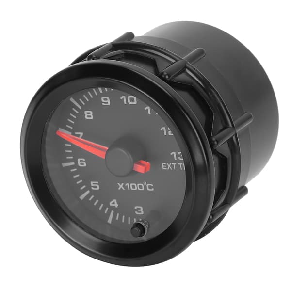 52mm 2 Tommer 300 til 1300C Temperaturmåler 7 Farve Baggrundsbelysning DC 10 15V 12V Bilsensor