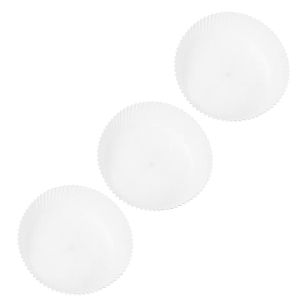 50 stk. Engangs Non Stick Bagekopper Oliepapir til Dessertbutik Hvid