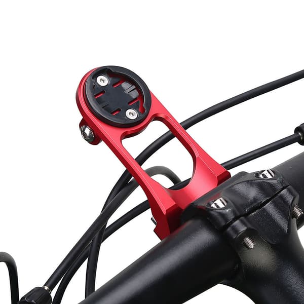 Rött dator- och sportkameraförlängningsfäste Cykelhållare