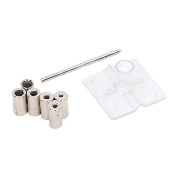 8 stk. Selvsentrerende Drill Jig Sett 6 Størrelser Legert Stål Foring Bor Bit Guide Punch Sett