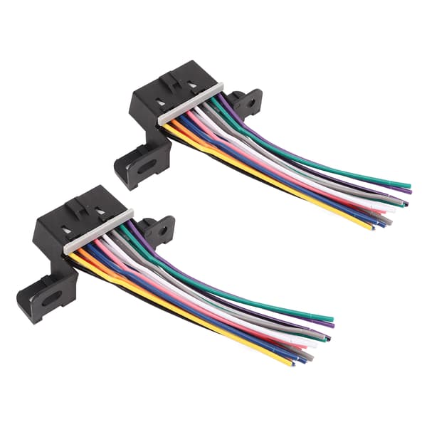 2 STK Diagnostisk OBD2 16-bens hunstik Universal pasform til de fleste OBD2-porte