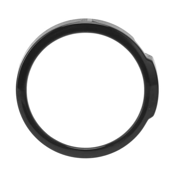 Stødsikkert hårdt etui ramme udskiftningstilbehør til A1 Smart Watch Sort