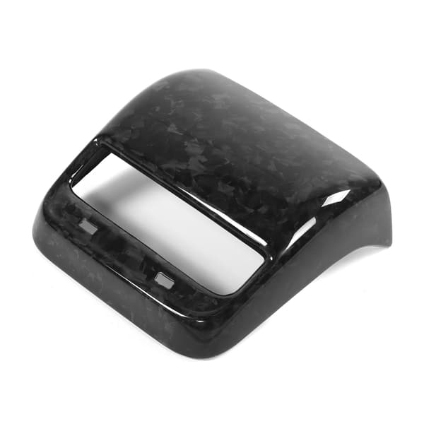 Tesla Model 3 2018-2021 Luftventil deksel i karbonfiber, blank marmorfinish