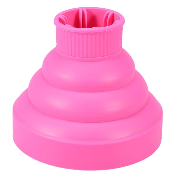 Vikbar foldbar hårtørrer Hårblæser Diffuserhylster Styling Frisørværktøj (pink)