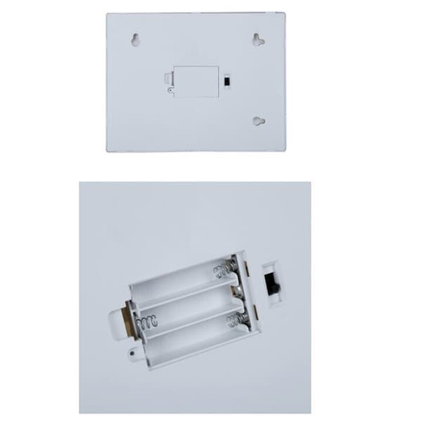 3D LED Papirklipp Lysboks Nattlampe Borddekor