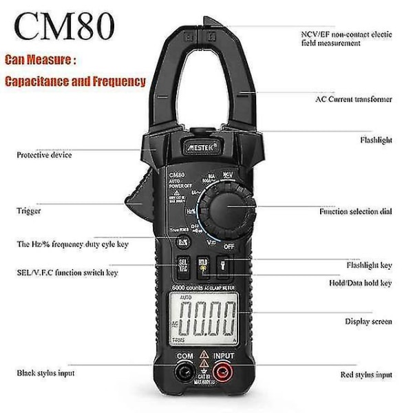 Mestek Cm80/81 Resistance Meter Måleværktøj Cm80