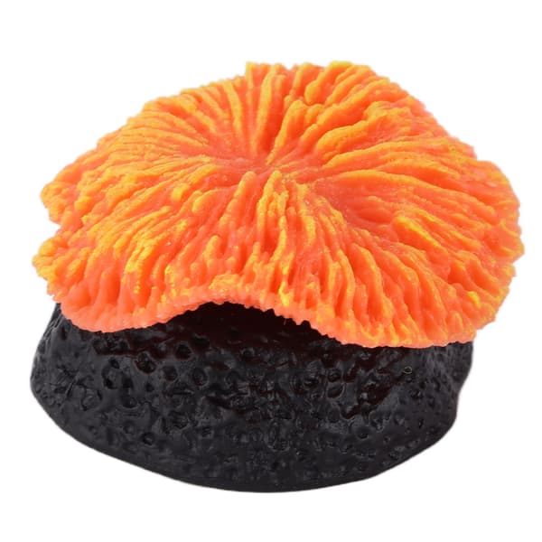 Kunstgræs Akvarium Landskabs Ornament Orange