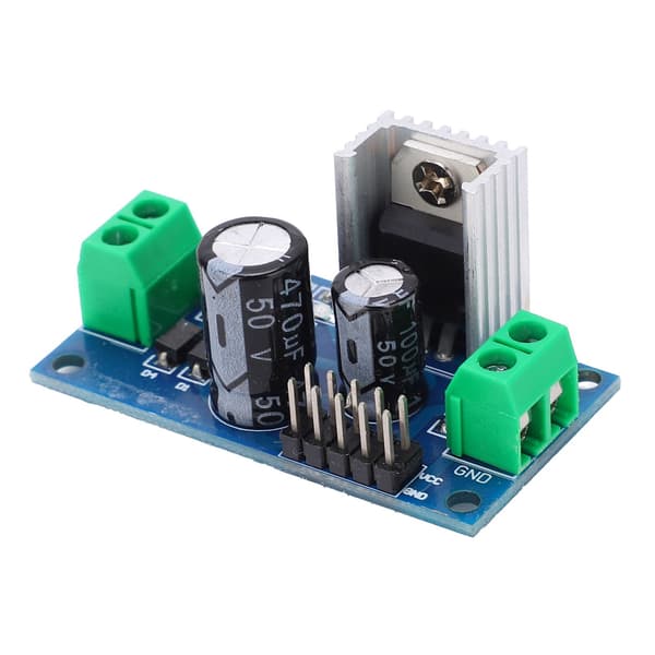 L7812 LM7812 12V 1.2A 3-benet PCB Spændingsregulator Strømforsyningsmodul