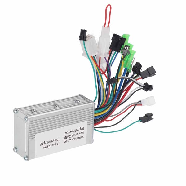 24V 36V 250W Børsteløs Motor Kontroller Elektrisk Scooter E-sykkel Hastighetskontroll