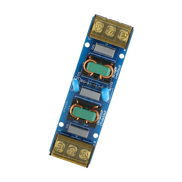 EMI Højfrekvens To-Trins Lavpas Strømfilter Board 25A