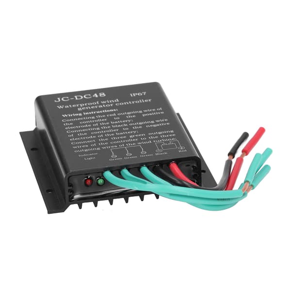 48V Vanntett Vindturbingenerator Batteriladeregulator Tilbehør