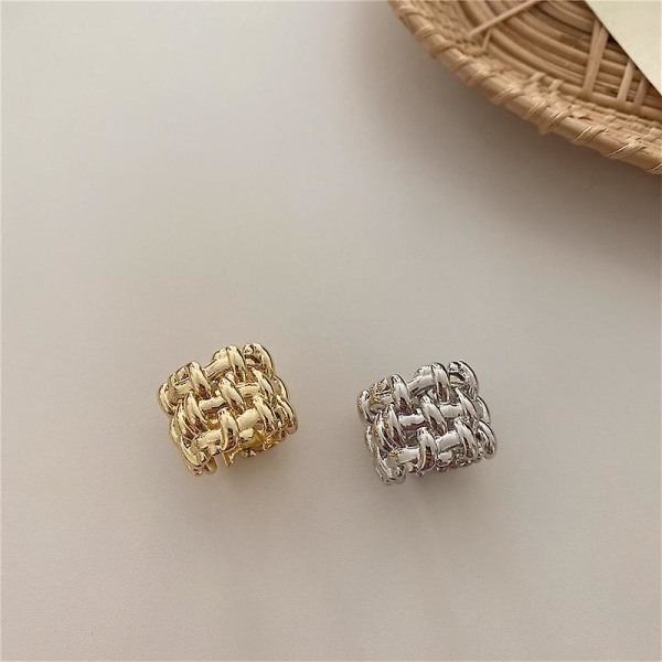 Ring Metallic Element Geometry Stud Girls&#39; Muotikorut AC1900