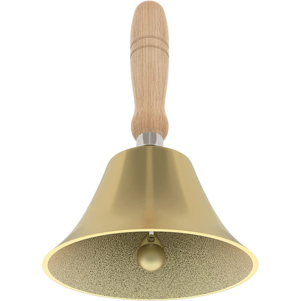 Matklocka med trähandtag, diameter 6,5 cm