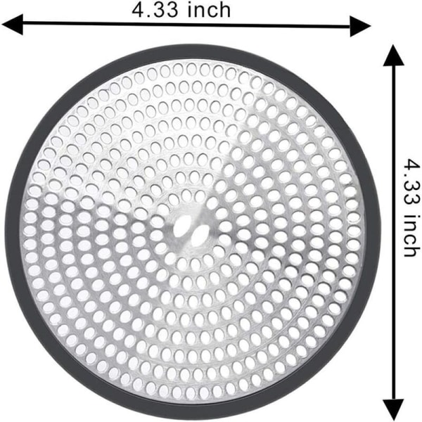 Kotitalousviemärin suodattimen cover (110 mm pyöreä reikäinen lattian viemäri)
