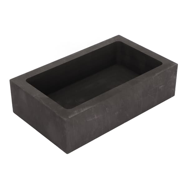 5000g Högrent grafitdegel metallsmältningsform