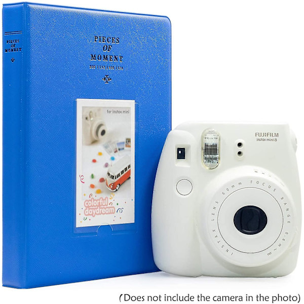 128 kpl Polaroid MINI valokuvaliite valokuvakokoelmakirja Sapphire