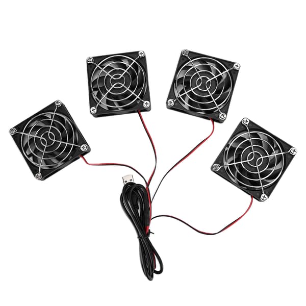 ASUS RTAC5300 R7900 R8000 Router Køleventilator 5V USB Strøm ABS Computertilbehør