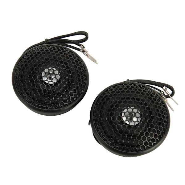 2 stk. 150W Dome Diskant Høj Følsomhed 2 Vejs System Sort Mini Audio Diskant til Billaudsystemer