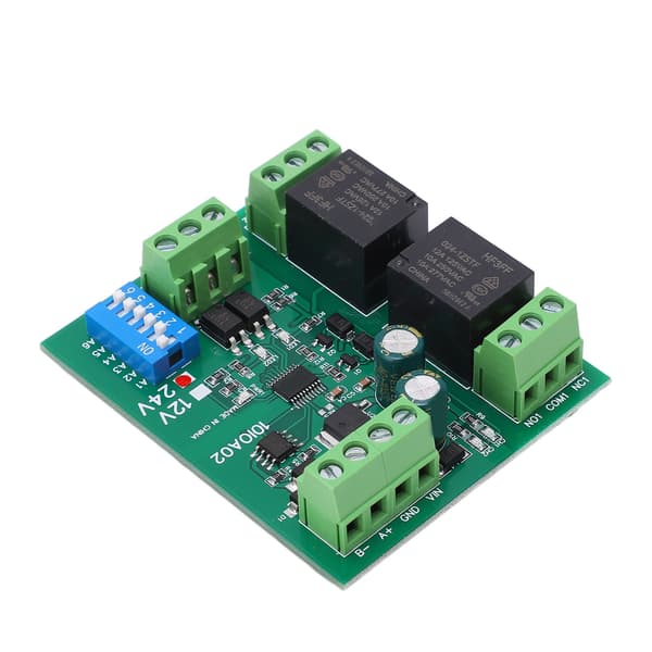 2-kanals RS485 relæmodul 24V DC switch controller til udstyr