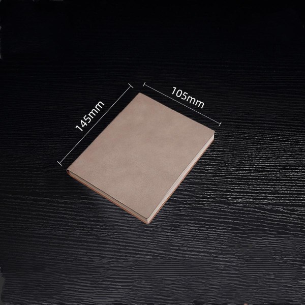 Premium A5 Classic Hardcover läder Notebookcamel