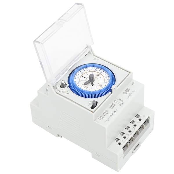 SUL181D Mekanisk Timer 15 Minutter 24 Timer Tidsbryter Relé 250VAC 16A