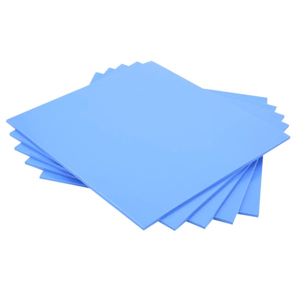 5 STK Silikon Termisk Pad 100x100x1.5mm Høy Termisk Ledningsevne for CPU GPU