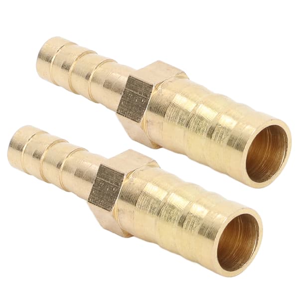 2 messing ferrule fittings med ferrules reducer hex reducerende ferrule forbindelse 10 mm 3/8 tommer til 6 mm 1/4 tommer