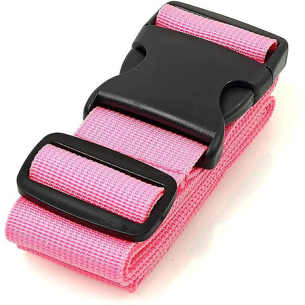 Bagagefastgørelsesrem, pink, 2 STK