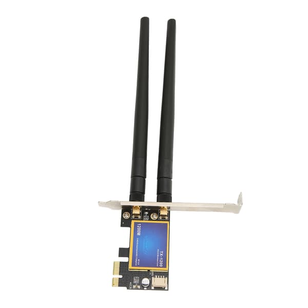 1200 Mbps PCIe x1 WiFi-kort Bluetooth 4.0 Dual Band 2,4 GHz 5 GHz netværksadapter til pc