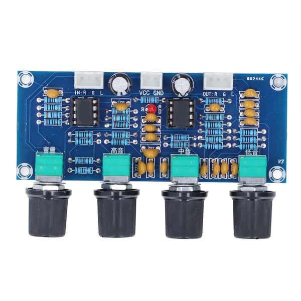Dual Channel Forforstærker Modul Digital Lydforstærker Board DC 12V 24V