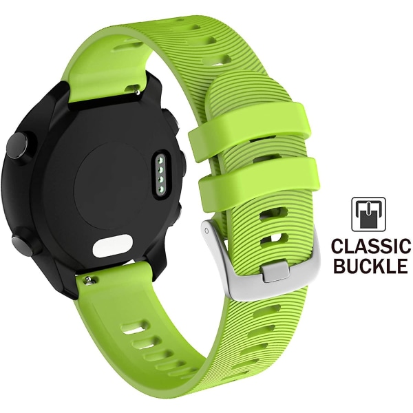 Garmin Forerunner245 Strap, 15# Grön